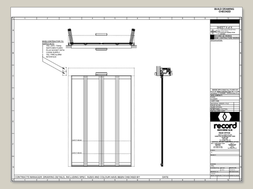 FTA 20 FF folding door