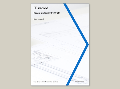 record FTA 20 (FBO) – User manual